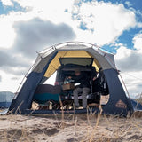 Kelty Highroads Overlanding Shelter - Universal Mount Car Camping Tent with Large Zippered Entry, Aluminum Frame, Adjustable Walls and Windows, UV Protection, Rainproof, Stuff Duffel Included, 2024