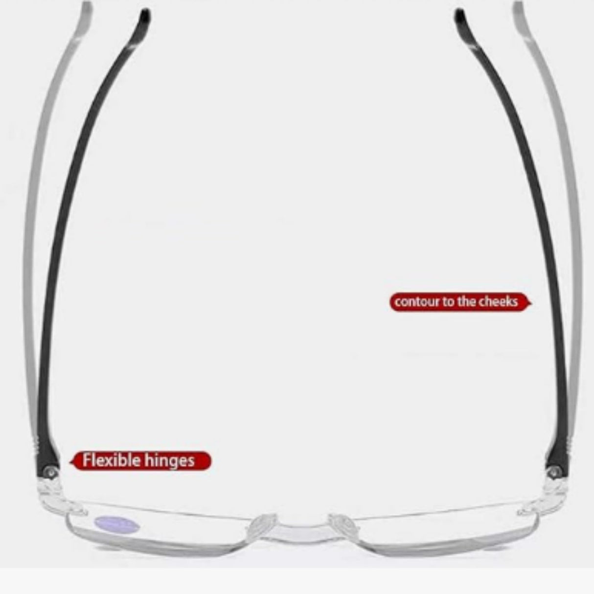 2026 Self Intelligent Dual Focus Glasses, Adjustable Auto Focus Eyeglasses with Case and Glasses Cloth for Women Men (2PCS-A)