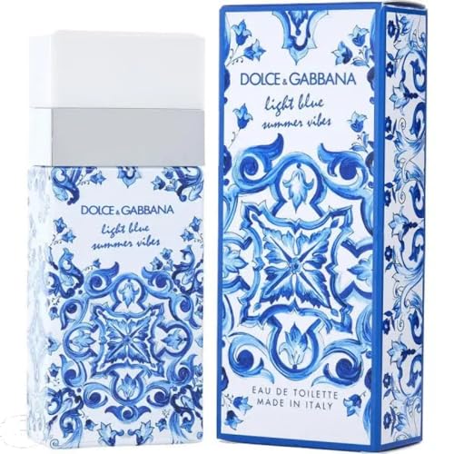 Dolce & Gabbana Light Blue Summer Vibes, Eau De Toilette Spray, For Women - 50 ml / 1.6 fl.oz