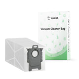 WAIKAS 20 Pack Vacuum Bags for Roborock QV 35A, Qrevo S5V, Saros 10/10R, Saros Z70, S8 MaxV Ultra, Qrevo Curv S5X, Qrevo Curv, Qrevo CurvX, Qrevo MaxV, Qrevo Pro, QV Revo, QX Revo Disposable Dust Bags