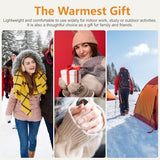 Hand Warmers Rechargeable 2 Pack, 14000mAh Electric Hand Warmers with Charging Case, Quick Charge Portable Heater,Gifts for Christmas, Winter, Outdoor, Camping, Hunting Accessories