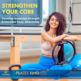 ProBody Pilates Fitness Ring – 14 Inch Pilates Ring for Focusing on Toning Inner Thighs, Arms, and Core
