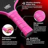 BAGAIL Pickleball Paddles, USAPA Approved Fiberglass Surface Pickleball Set, Lightweight Pickle Ball Rackets with 4 Balls, 1 Bag, Designed in California for Traction and Stability