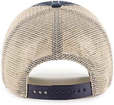 '47 MLB Trawler Team Color Mesh Trucker Clean Up Adjustable Hat, Adult One Size Fits All