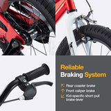 RoyalBaby Kids Bike EZ Freestyle Training Free Balance to Pedal Easy Learning Bicycle, 12-18 Inch for Toddlers to Big Kids