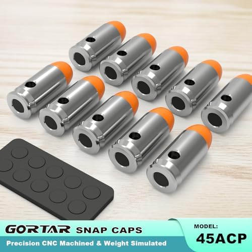 Snap Caps Training Dummy Rounds Practice Safe Loading Firing Close to Real Weight
