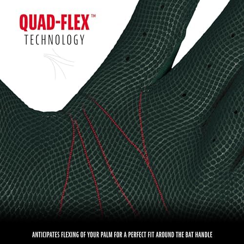 Franklin Sports MLB Baseball Batting Gloves - CFX Pro Adult + Youth Batting Glove Pairs - Baseball + Softball Batting Gloves - Multiple Sizes + Colors