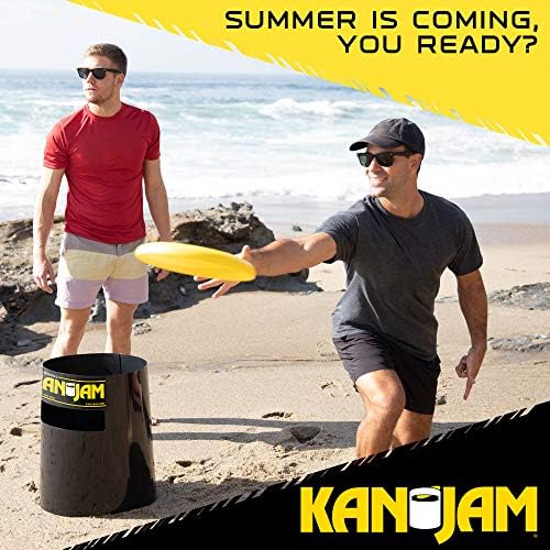 Kan Jam Disc Toss Game - American Made Outdoor Game for The Backyard, Beach, Park, Tailgates - Original, Illuminate, Pro, Travel Edition, and Carry Bag Only