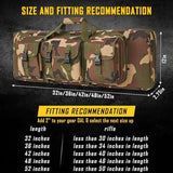 DULCE DOM 32/36/42/48/52 inch Double Rifle Case Soft Bag Gun Case, Perfect for Rifle Pistol Firearm Storage and Transportation, All Around Shooting Range Tactical Rifle Backpack, Indoor Outdoor