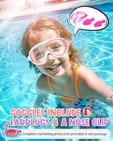 Rantizon Swim Goggles 2 Pack, Wide View Anti Fog&UV Swimming Goggles for Audlt, No Leaking Pool Accessories for Men Women Kid