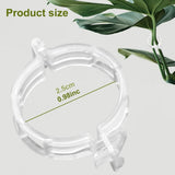 100pcs Plant Support Clips, Plastic Clips for Climbing Plants (100, Green)