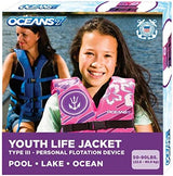 Oceans 7 U SCoast Guard Approved, Infant-Child-Youth Life Jacket Vest – Sizes for 8-90 lbs. – Type III Vest, PFD, Personal Flotation Device