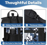 Youth Baseball Bag, Softball Bag for Girls & Boys, Kids Tball Backpack with Shoes Compartment