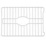 Better Houseware Sink Protectors for Kitchen Sink, Protective Metal Grid, 16x12.3x1 inches, White Kitchen Sink Mat to Shield Sink Base from Scratches, Rust-Resistant Coating, M