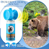 1.4oz Bear Horn Self Defense 123dB Loud Air Horn Audible up to 1/2 Mile Safety Air Horn for Wild Animals Bear Alarm for Hiking Climbing Camping and Outdoor Protection
