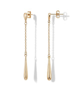 Raneecoco 14K Gold Plated Teardrop Dangle Earrings for Women Yellow