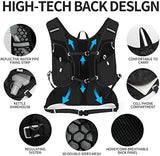 Hydration Pack Backpack, Lightweight Water Backpack with 2L Leakproof Hydration Bladder Daypack for Men Women,Running Hydration Vest for Outdoor Trail