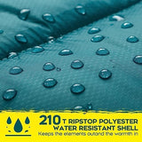 Bessport Sleeping Bag Winter | Flannel Lined 18℉ - 32℉ Extreme 3-4 Season Warm & Cool Weather Adult Sleeping Bags Large | Lightweight, Waterproof for Camping, Backpacking, Hiking