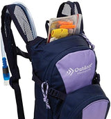 Outdoor Products Tadpole Hydration Pack (Black) (Violet Tulip)