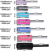 Ankle Weights A Pair of 1/2/3/4/6/8/10/12/20 LBS Wrist Leg Arm Weights for Women Men kids child with Adjustable Straps, Strength weighted for Physical Therapy Running Walking Fitness Gym Workout