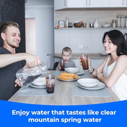 Waterdrop WD-G2CF Filter, Replacement for WD-G2-W, WD-G2-B, WD-G2P600-W Reverse Osmosis System,12-Month Lifetime