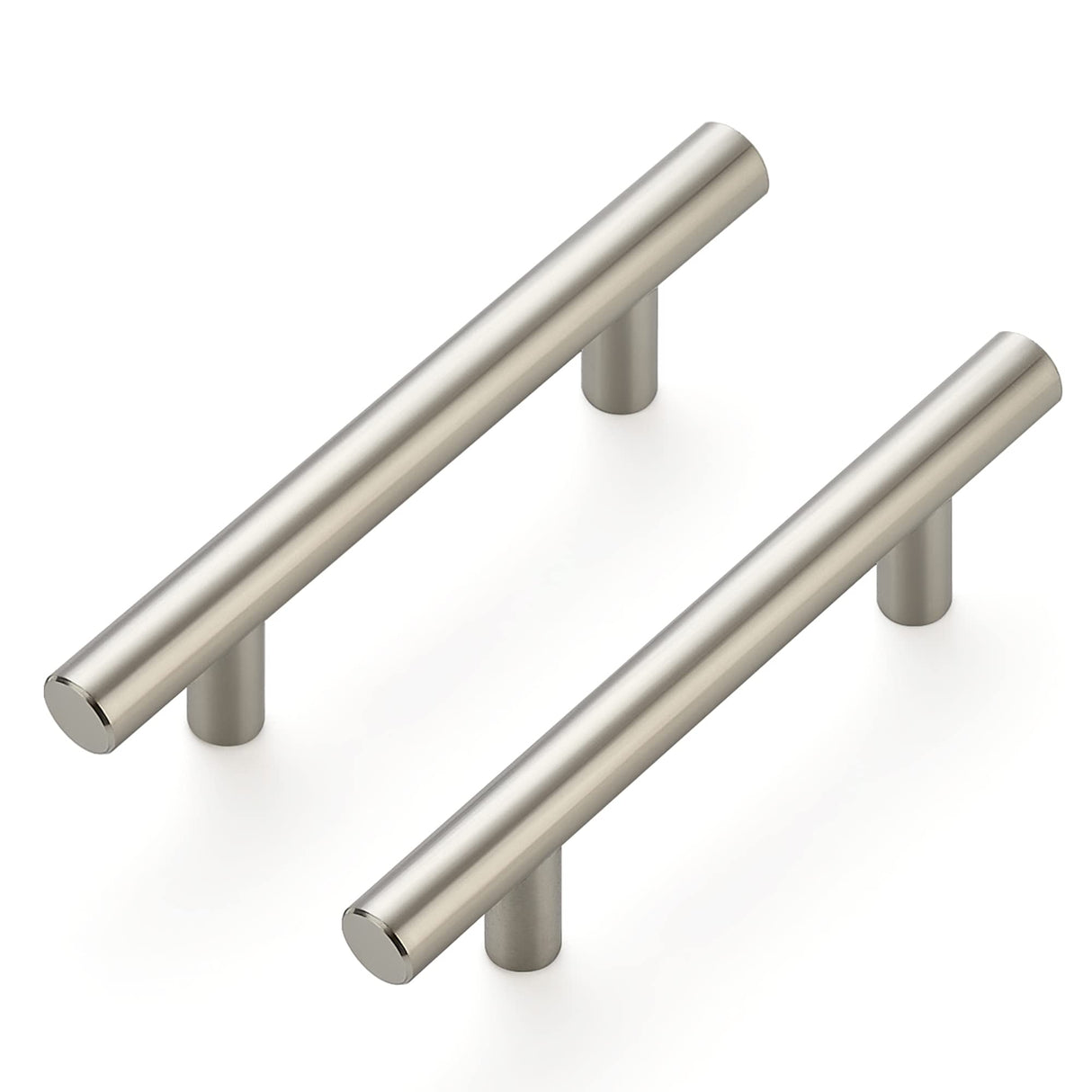 Ravinte 18 Pack 5 inch Kitchen Cabinet Handles Cabinet Pulls Brushed Nickel Stainless Steel Kitchen Drawer Pulls Cupboard Handles 3" Hole Center