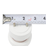 SLEEKLIGHTING - GU24 23Watt 2700K 1600lm 2 Prong Light Bulbs- UL approved-120v 60Hz - Mini Twist Lock Spiral -Self Ballasted CFL Fluorescent Bulbs- 1600lm Warm White 4 Pack (100 Watt Equ)