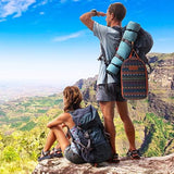 Bisgear Backpacking Camping Cookware Camp Kitchen Utensil BBQ Organizer Travel Mess Kit with Water Resistant Case, Cutting Board, Rice Paddle, Tongs, Scissors, Knife, Spork