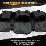 DULCE DOM 32/36/42/48/52 inch Double Rifle Case Soft Bag Gun Case, Perfect for Rifle Pistol Firearm Storage and Transportation, All Around Shooting Range Tactical Rifle Backpack, Indoor Outdoor