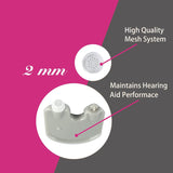 ProWax Filters Hearing Aid Supplies for ProWax Oticon, Prowax Replacement for Oticon Prowax Receives (2mm/3 Packs)