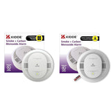 Kidde Smoke, Carbon Monoxide & Fire Detectors (2 Pack)