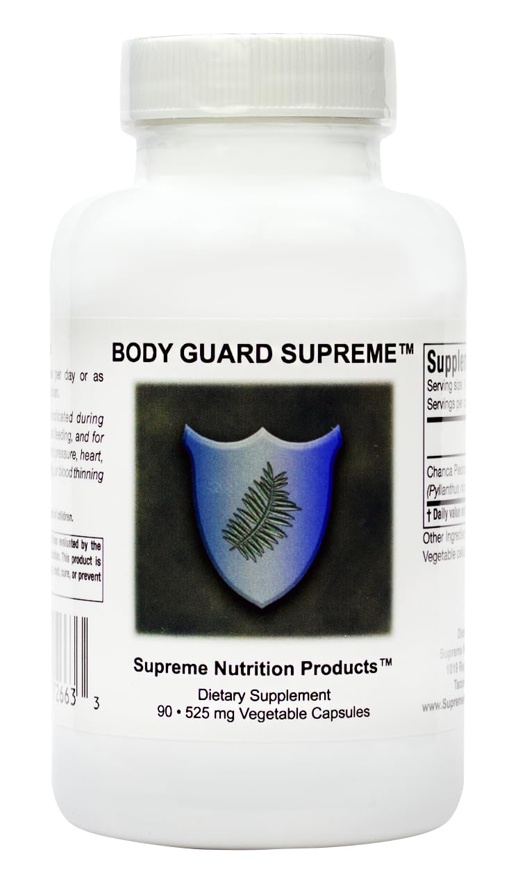 Supreme Nutrition Body Guard Supreme, 90 Pure Chanca Piedra Capsules
