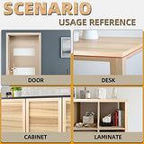 GSCIT Club Birch Edge Banding, 1/2 inch x 50ft roll of Veneer Edge Banding -Pre-glued Flexible, Real Wood Tape Banding for Cabinet Repair Furniture Restoration