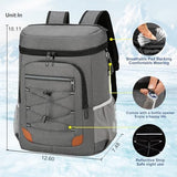 Backpack Cooler Insulated Leak Proof for Men Wowen 36 Cans Soft Cooler Backpack Insulated Waterproof Large Capacity Coolers Bag Portable for Lunch Camping Travel Picnic Hiking