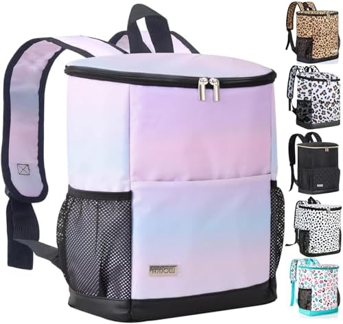 Wolka Cooler Backpack 30 Cans,Portable Backpack Coolers Insulated Leak Proof,Waterproof Soft Sided Cooler Bag for Travel,Beach,Camping,Picnic,Lunch Backpack for Women