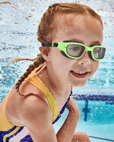 Kids Swim Goggles,Swimming Goggles for Kids 6-14, Anti-Fog UV Protection Pool Glasses for Boys Girls