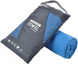 Rainleaf Microfiber Towel Perfect Travel & Gym & Camping Towel. Quick Dry - Super Absorbent - Ultra Compact - Lightweight. Suitable for Trip, Beach, Shower, Backpacking, Pool