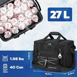 Maelstrom Soft Sided Cooler Bag, 30/40 Can Collapsible Insulated Ice Chest, Large Leakproof Camping & Travel Cooler for Kayaking & Beach