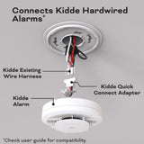 Kidde‘s 20-9003 Quick Connect Adapter Plug for Hardwired Smoke and CO Detectors – Compatible with Kidde’s Alarms – Smoke Detector Adapter for Easy Retrofit Installations, Pack of 2