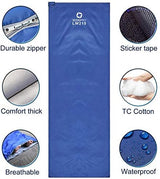 ECOOPRO Warm Weather Sleeping Bag - Portable, Waterproof, Compact Lightweight, Comfort with Compression Sack - Great for Outdoor Camping, Backpacking & Hiking-83 L x 30" W Fits Adults