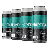HOPLARK Sparkling HopTea - The Calm One (12pk - 16oz Cans)- Craft Brewed NA Beer Alternative - Gluten-Free, Non GMO, Zero Calories, Sugar-Free, Caffeine-Free, Unsweetened, Sparkling Tea + Water + Hop