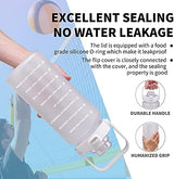 64oz,100oz,128oz Large Motivational Water Bottle with Time Marker, Leakproof & BPA Free Half Gallon Big Water Bottle with Straw Handle Tritan Frosted Water Jug for Gym,Fitness,Outdoor Sports