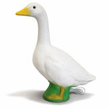 Union Products Light Up Wild Goose Lawn and Garden Statue, 23 Inch Tall, White - Illuminated Animal Outdoor Art for Yard, Patio, or Porch Decor, Seasonal Outfit Compatible