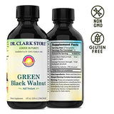 Original Green Black Walnut Hull Tincture (Extra Strength) by Dr. Hulda Clark, 4 oz