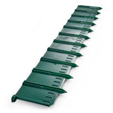 Greenscapes 3-Foot Plastic Green Edging (4-Pack) – Durable Landscape Border for Gardens, Lawns & Flower Beds