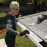 Raptor Gutter Guard – 48 FT. (Nominal) Contractor Grade Stainless Steel Micro-Mesh Gutter Guard Kit with Screws Included. Fits 6 in. & 7 in. Gutters. DIY-Friendly. (7.187 in. x 47.625 in.)