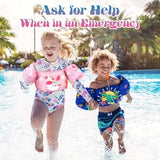 HeySplash Swim Vest for Kids, Toddler Pool Floaties Fit 20-50/70 Lbs, Children Swimming Vest with Adjustable Strap, Swim Jacket Water Wing Arm Float, Puddle Sea Beach Boat Jumper Boy Girl Baby