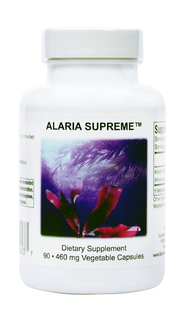 Supreme Nutrition Alaria Supreme, 90 Pure Atlantic Wakame Vegetarian Capsules