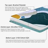 Exclusivo Mezcla Waterproof Picnic Blanket 60x80 Inches Large Multicolor Floral Polyester Sandproof Modern Camping Blanket