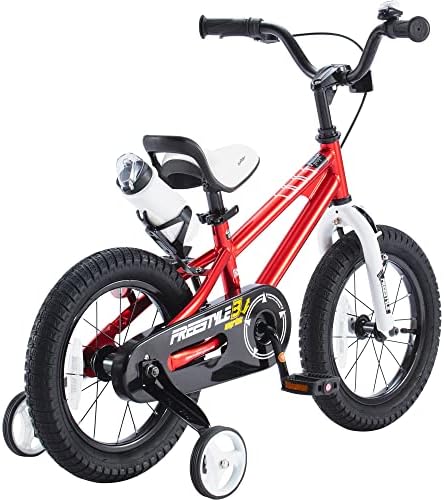 RoyalBaby Kids Bike EZ Freestyle Training Free Balance to Pedal Easy Learning Bicycle, 12-18 Inch for Toddlers to Big Kids